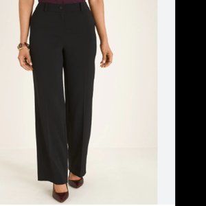 Chico's Black Tailored Career Pant  1.5 Regular (medium 10)